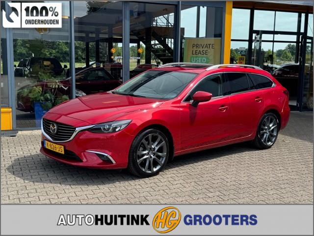 MAZDA 6 2.2D SkyActiv-D 175 GT-M - camera - headup - leder, Auto Huitink, GROENLO