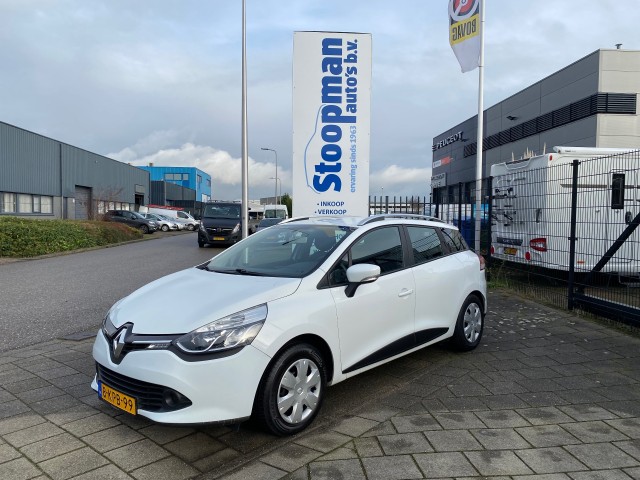 RENAULT CLIO 0.9 TCe Expression Airco Cruise Navi Bluetooth Trekh. 98.161km, Stoopman Auto's & Campers B.V., Hellevoetsluis