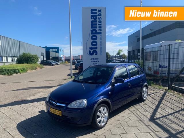 OPEL CORSA 1.2 16V Enjoy Airco Cruise LM velgen CV Radio/cd , Stoopman Auto's & Campers B.V., Hellevoetsluis