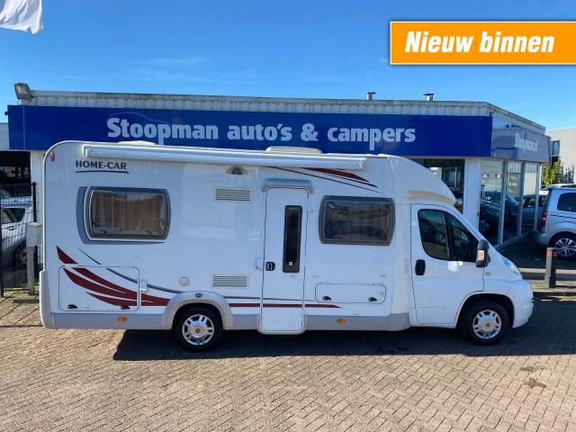 FIAT Home-Car P601 Airco 4 Slaappl.  Fietsenrek Oven 45.849km 2009, Stoopman Auto's & Campers B.V., Hellevoetsluis