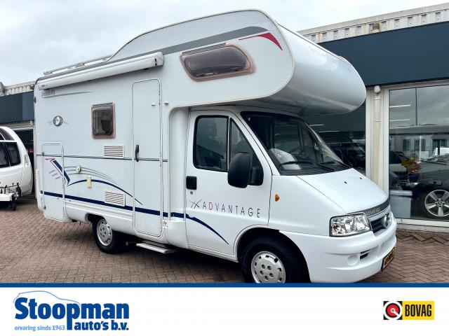 DETHLEFFS Globetrotter Advantage 5.90 fietsenrek stapelbed, XL-garage, gezinscamper, Stoopman Auto's & Campers B.V., Hellevoetsl
