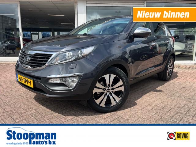 KIA SPORTAGE 2.0 X-Clusive AUT. Clima Cruise Leder Navi Bluetooth, Stoopman Auto's & Campers B.V., Hellevoetsluis