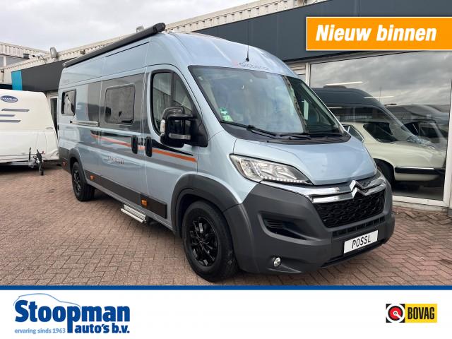 POSSL  Globecar Campscout Plus Enkele bedden Zonnepaneel Omvormer Airco Cruise, Stoopman Auto's & Campers B.V., Hellevoetsluis