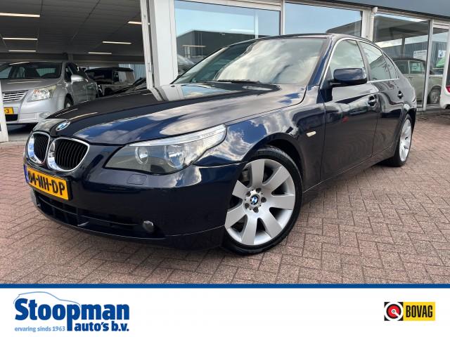 BMW 5-SERIE 530i Executive AUT. Clima Cruise Leder, Stoopman Auto's & Campers B.V., Hellevoetsluis