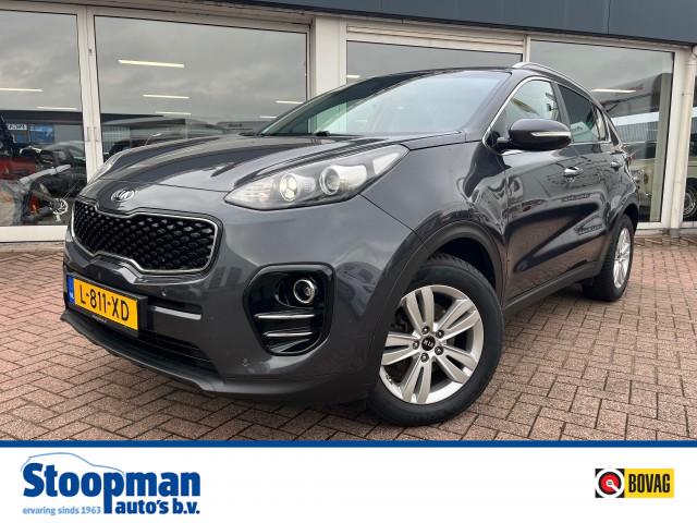 KIA SPORTAGE 1.6 ExecutiveLine Clima Cruise CarPlay Leder, Stoopman Auto's & Campers B.V., Hellevoetsluis