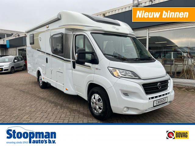 CARADO T 448 Enkele bedden Hefbed XXL garage Cruise Airco, Stoopman Auto's & Campers B.V., Hellevoetsluis
