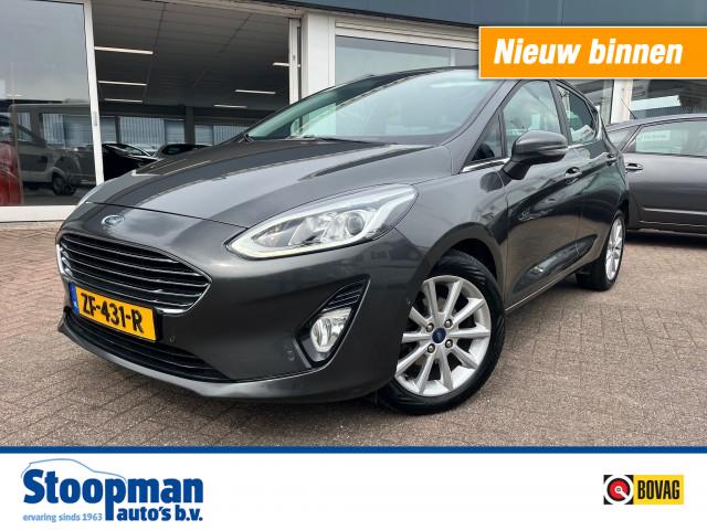 FORD FIESTA 1.0 Titanium CarPlay Clima Cruise Stoelverw., Stoopman Auto's & Campers B.V., Hellevoetsluis