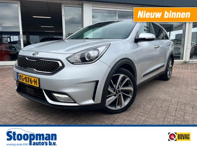 KIA NIRO 1.6 Hybrid SportsLine Airco Ad. cruise Leder PDC, Stoopman Auto's & Campers B.V., Hellevoetsluis