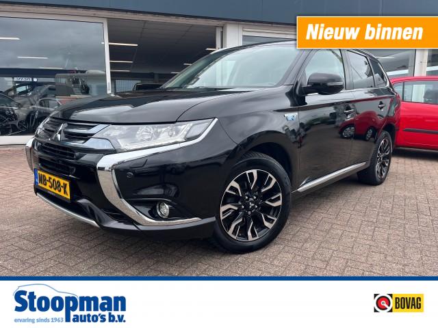 MITSUBISHI OUTLANDER 2.0 PHEV Clima Ad. Cruise  Leder/alc. Trekh., Stoopman Auto's & Campers B.V., Hellevoetsluis