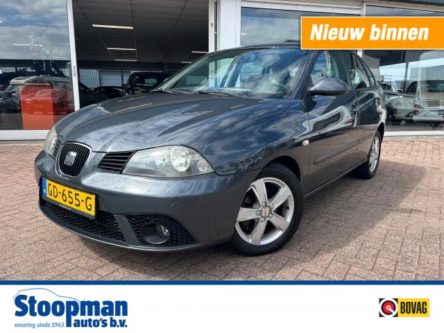 SEAT IBIZA 1.2-12V Selection, Clima 5-drs, Stoopman Auto's & Campers B.V., Hellevoetsluis