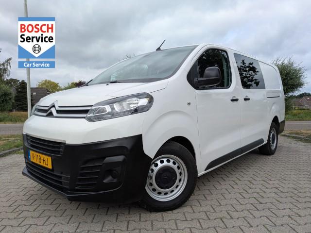 CITROEN JUMPY 2.0 BlueHDI 120 Club XL DC Dubbel Cabine I Marge Geen BTW I 6 Persoons I Airco I Cruise I 2x Schuif I Trekhaak, Fl
