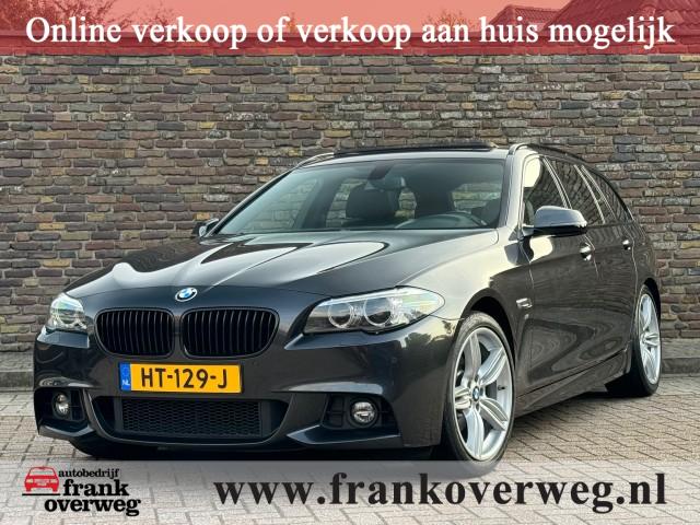 BMW 5-SERIE 520I M SPORT Leer Panodak Trekhaak Automaat, Autobedrijf Frank Overweg, OLST WIJHE