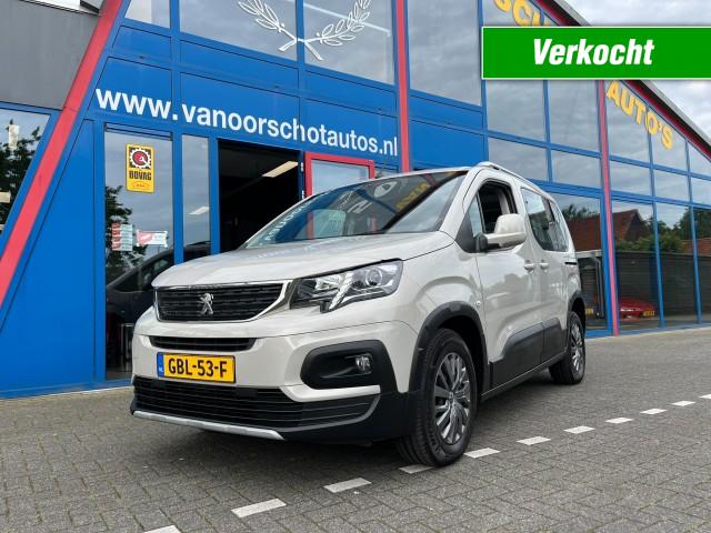 PEUGEOT RIFTER 1.2 130pk Automaat Navi Carplay Led Airco(ECC) bj2021, Van Oorschot Autos VOF, Liempde