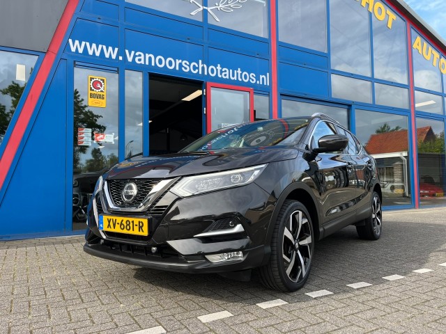 NISSAN QASHQAI 1.2 Tekna Navi Leer 360 Camera Led Airco(ECC), Van Oorschot Autos VOF, Liempde