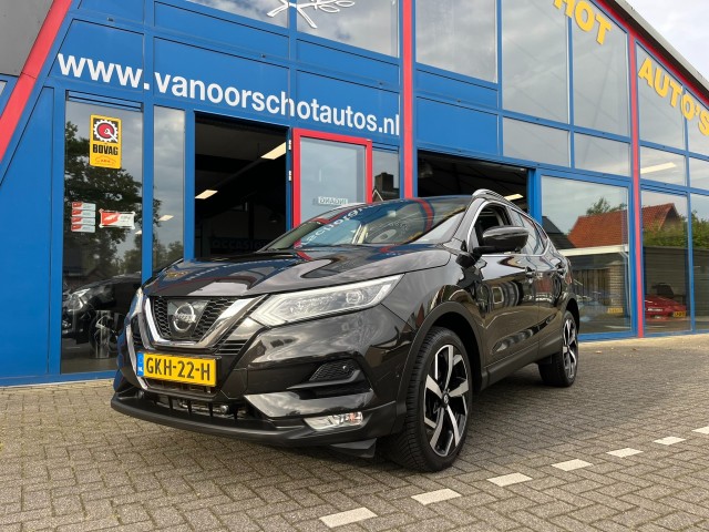 NISSAN QASHQAI 1.2 Automaat Panodak Navi 360 Camera Led Airco(ECC), Van Oorschot Autos VOF, Liempde