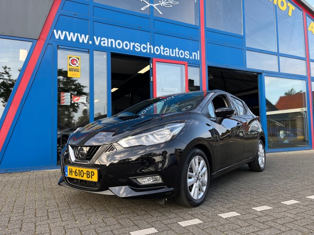 NISSAN MICRA 1.0 IG-T 100pk Navi Carplay Camera 5-Deurs Airco bj2020, Van Oorschot Autos VOF, Liempde