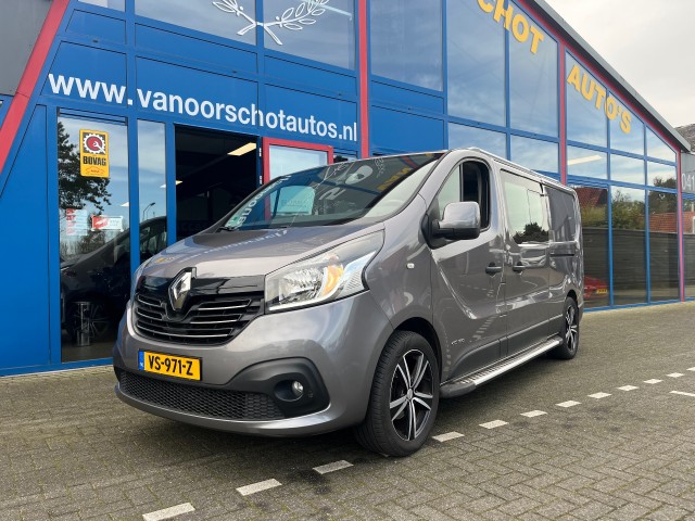 RENAULT TRAFIC 1.6DCi T29 140pk Dubbele Cabine 2x schijfdeur Navi Airco , Van Oorschot Autos VOF, Liempde