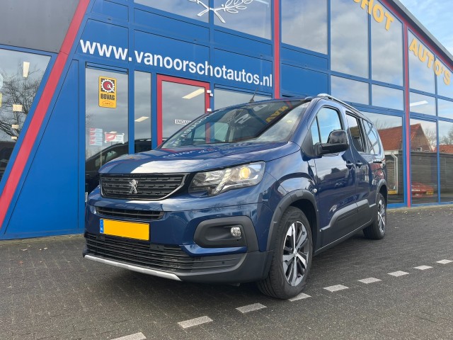 PEUGEOT RIFTER 1.2 130pk GT Line 7-peroons Navi Carplay Camera Airco(ECC), Van Oorschot Autos VOF, Liempde