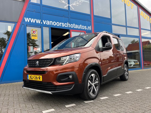 PEUGEOT RIFTER 1.2 130pk Automaat GT Line Vol Opties!!! bj2021, Van Oorschot Autos VOF, Liempde
