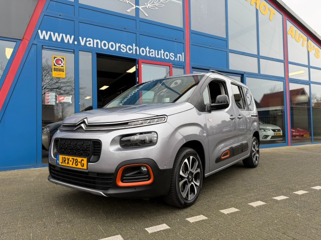 CITROEN BERLINGO 1.2 130pk Automaat XTR Navi Carplay Airco(ECC) bj2021, Van Oorschot Autos VOF, Liempde