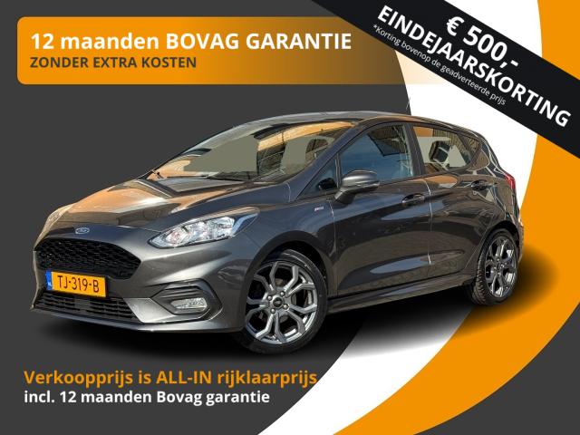 Ford Fiesta - 1.0 ECOBOOST ST-LINE 5-DEURS/NW.MODEL/CARPLAY/NL-AUTO/1E EIG./50.000KM!
