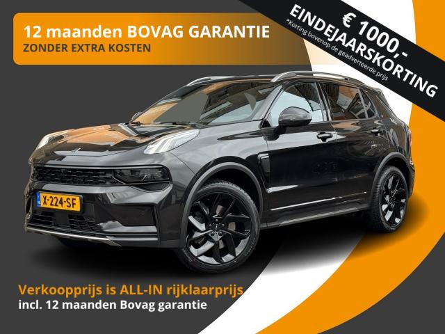 LYNK EN CO 01 1.5 PHEV 261PK MJ'24 BLACK-EDITION/PANODAK/ZWARTE HEMEL, Autobedrijf Gert van Keulen, Bathmen