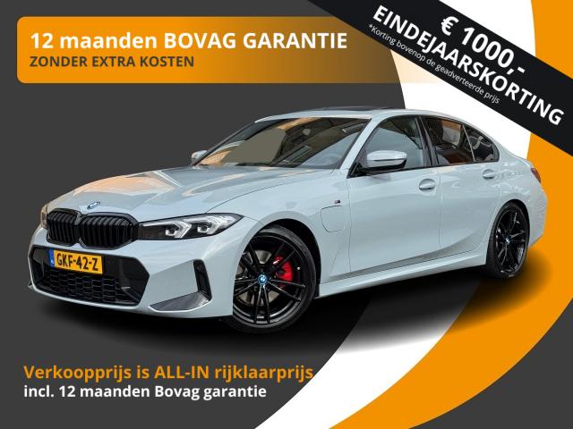 BMW 3-SERIE 320E FULL OPTIONS/ 2024/ BROOKLYN GRAU, Autobedrijf Gert van Keulen, Bathmen