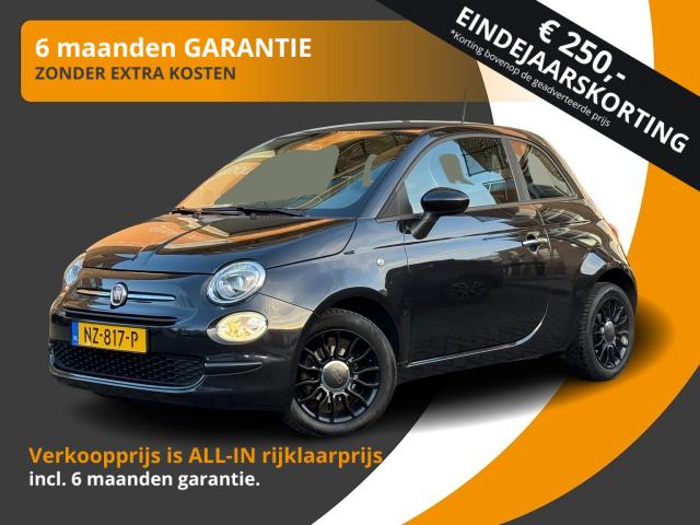 FIAT 500 0.9 TWINAIR TURBO POPSTAR AIRCO/NL-AUTO        , Autobedrijf Gert van Keulen, Bathmen