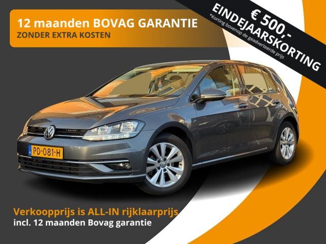 VOLKSWAGEN GOLF 1.0 TSI COMFORTLINE 5-DEURS NAVI/ACC-CRUISE/CARPLAY/NL-AUTO, Autobedrijf Gert van Keulen, Bathmen