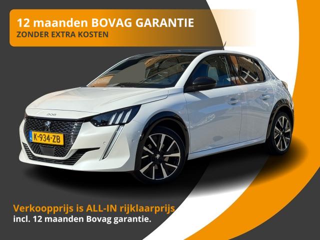 Peugeot 208 - 1.2 GT PACK 5-DEURS PANODAK/HALF LEER/NL-AUTO/1E EIG./28.000 KM!