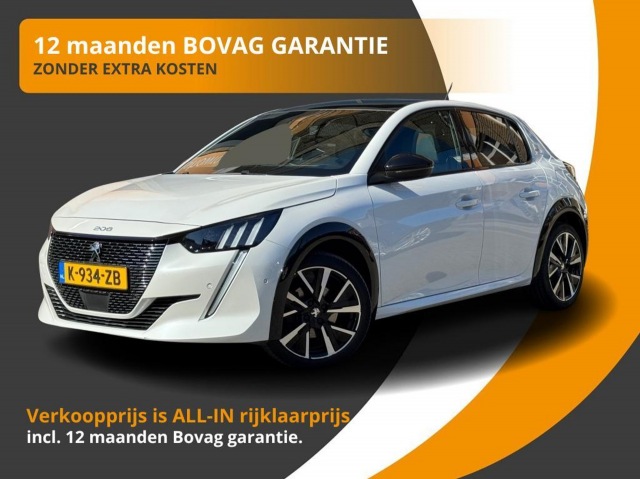 Peugeot 208 - 1.2 GT PACK 5-DEURS PANODAK/HALF LEER/NL-AUTO/1E