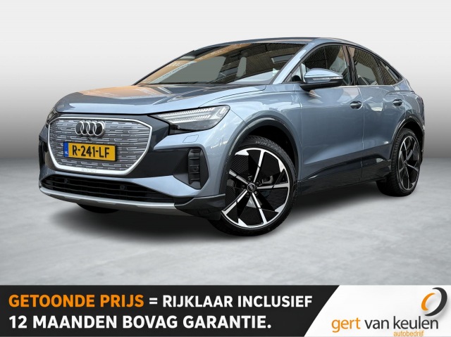 Audi Q4 sportback e-tron - 40 77 KWh 204pk Advanced Edition Sport TREKHAAK/1E EIG/NL-AUTO/SOH 96,1%