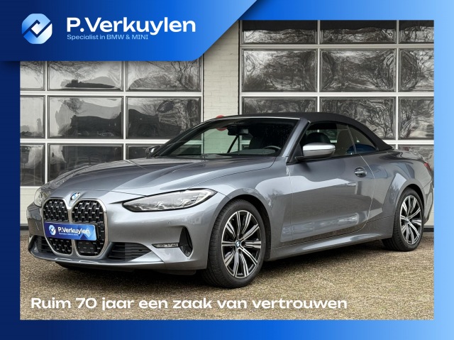 Bmw 4-serie - Cabrio 420i High Executive   NEKVERWARMING   DRIVING ASS. PROFF.   HEAD UP   KEYLESS ENTRY  