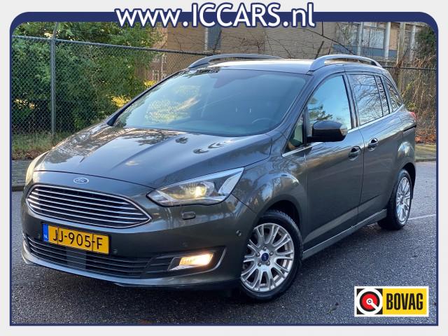 FORD GRAND C-MAX 1.0 Titanium - D riem & koppeling V.v - 2016 !!!, Autobedrijf I.C Cars, Wezep