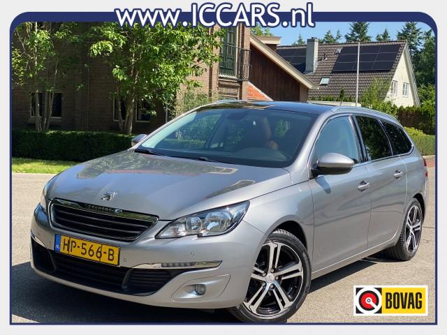 PEUGEOT 308 1.6 BLUE HDI BL. PRE. - leer - Pano., Autobedrijf I.C Cars, Wezep
