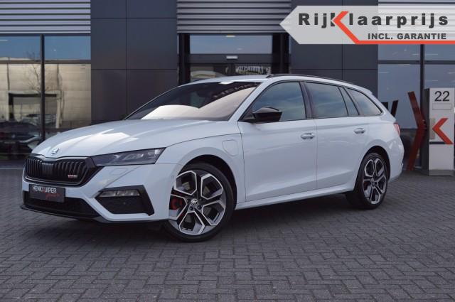 Skoda Octavia - Combi 1.4 TSI RS iV 245pk/ Sportstoelen elektr./ ACC/DCC/ Navi/ Head-up/Camera/AppConnect`/Canton