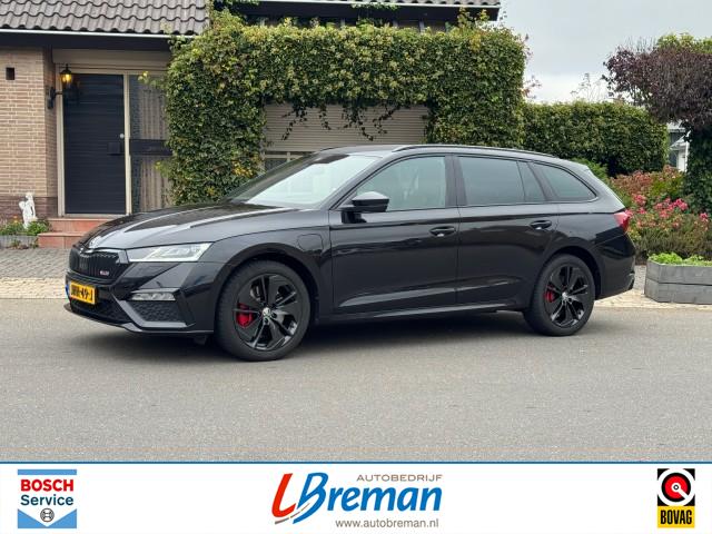 SKODA OCTAVIA 1.4 TSI IV RS PHEV Combi standkachel, Autobedrijf Breman, Genemuiden