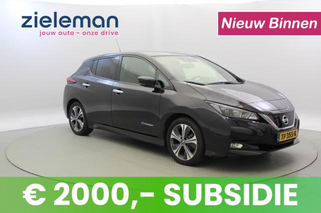 NISSAN LEAF Via 40 kWh Luxury Line (8.845,- NA SUBSIDIE), Autobedrijf Zieleman, Nieuwleusen