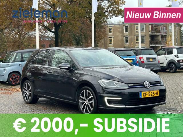 VOLKSWAGEN E-GOLF Electric Business - (11.345,- na SUBSIDIE), Autobedrijf Zieleman, Nieuwleusen