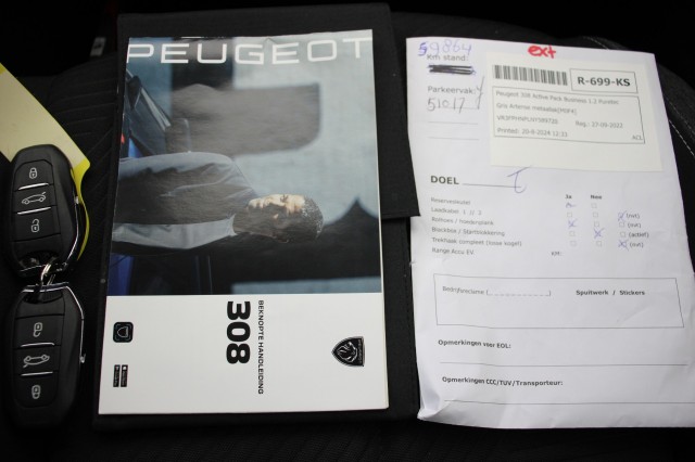 PEUGEOT 308 1.2 PureTech Active Pack Business - Carplay, Autobedrijf Zieleman, Nieuwleusen