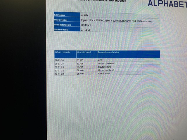 JAGUAR I-PACE EV320 S Business Pack 90 kWh - , Autobedrijf Zieleman, Nieuwleusen