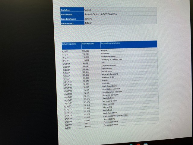 RENAULT CAPTUR 1.0 TCe ZEN - Carplay, Camera, Cruise, Autobedrijf Zieleman, Nieuwleusen