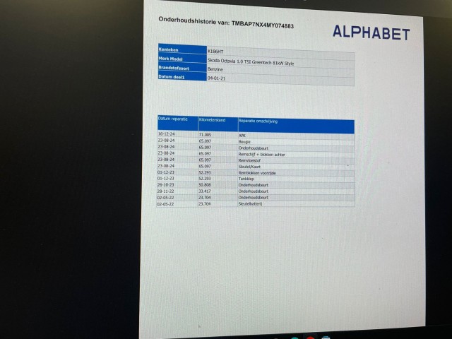 SKODA OCTAVIA 1.0 TSI Style - Digitaal Cockpit, Carplay, Navi, Cruise, Autobedrijf Zieleman, Nieuwleusen