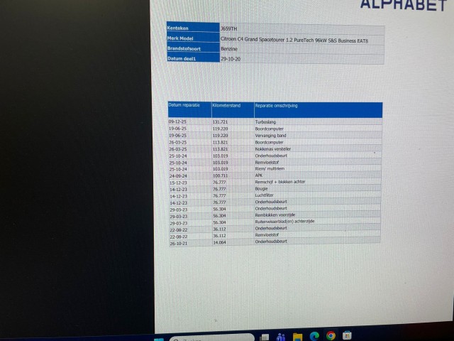 CITROEN C4 GRAND SPACETOURER 1.2 PureTech Business 7 Persoons Automaat - , Autobedrijf Zieleman, Nieuwleusen