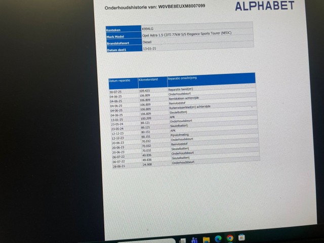 OPEL ASTRA SportsTourer 1.5 CDTI Elegance - , Autobedrijf Zieleman, Nieuwleusen