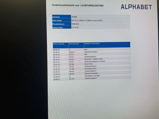 MG ZS Luxury 45 kWh - , Autobedrijf Zieleman, Nieuwleusen