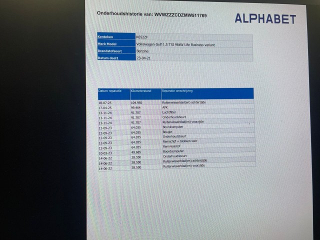VOLKSWAGEN GOLF Variant 1.5 TSI Life Business - , Autobedrijf Zieleman, Nieuwleusen