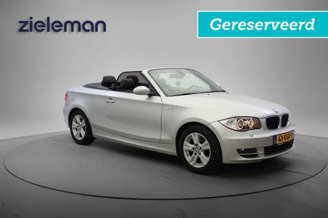 BMW 1-SERIE Cabrio 118i High Executive , Autobedrijf Zieleman, Nieuwleusen