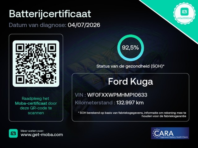 FORD KUGA 2.5 PHEV Vignale - , Autobedrijf Zieleman, Nieuwleusen