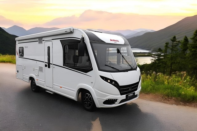 DETHLEFFS I 7057 EB laag bed +hefbed   I 7057 EB laag bed/luifel/panorama/fietsdrager/navi/camera , Auto-Schiphorst, Almelo